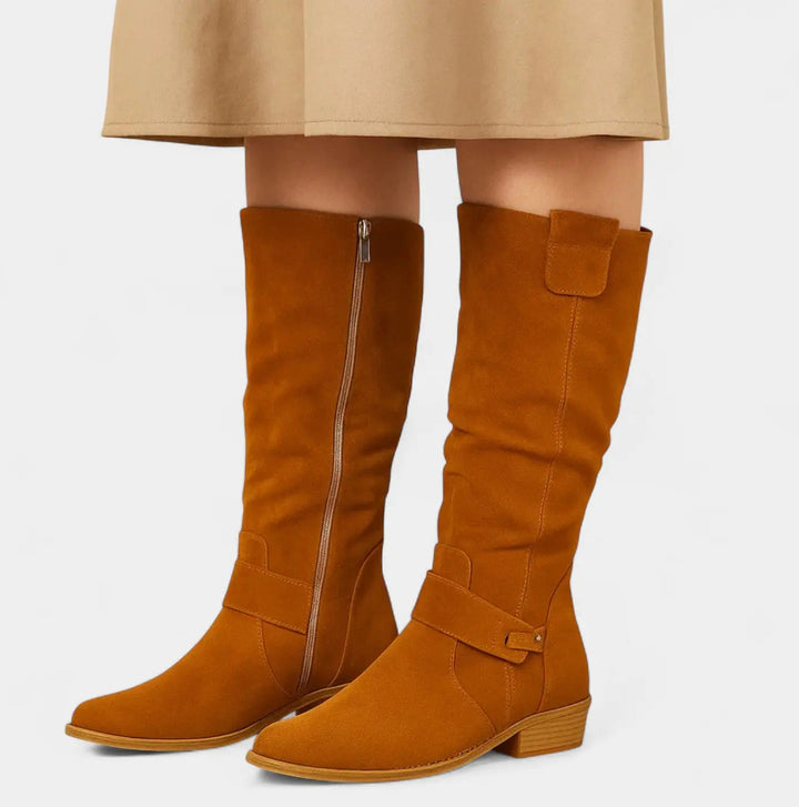 BelleVie – Elegant Suede Boots