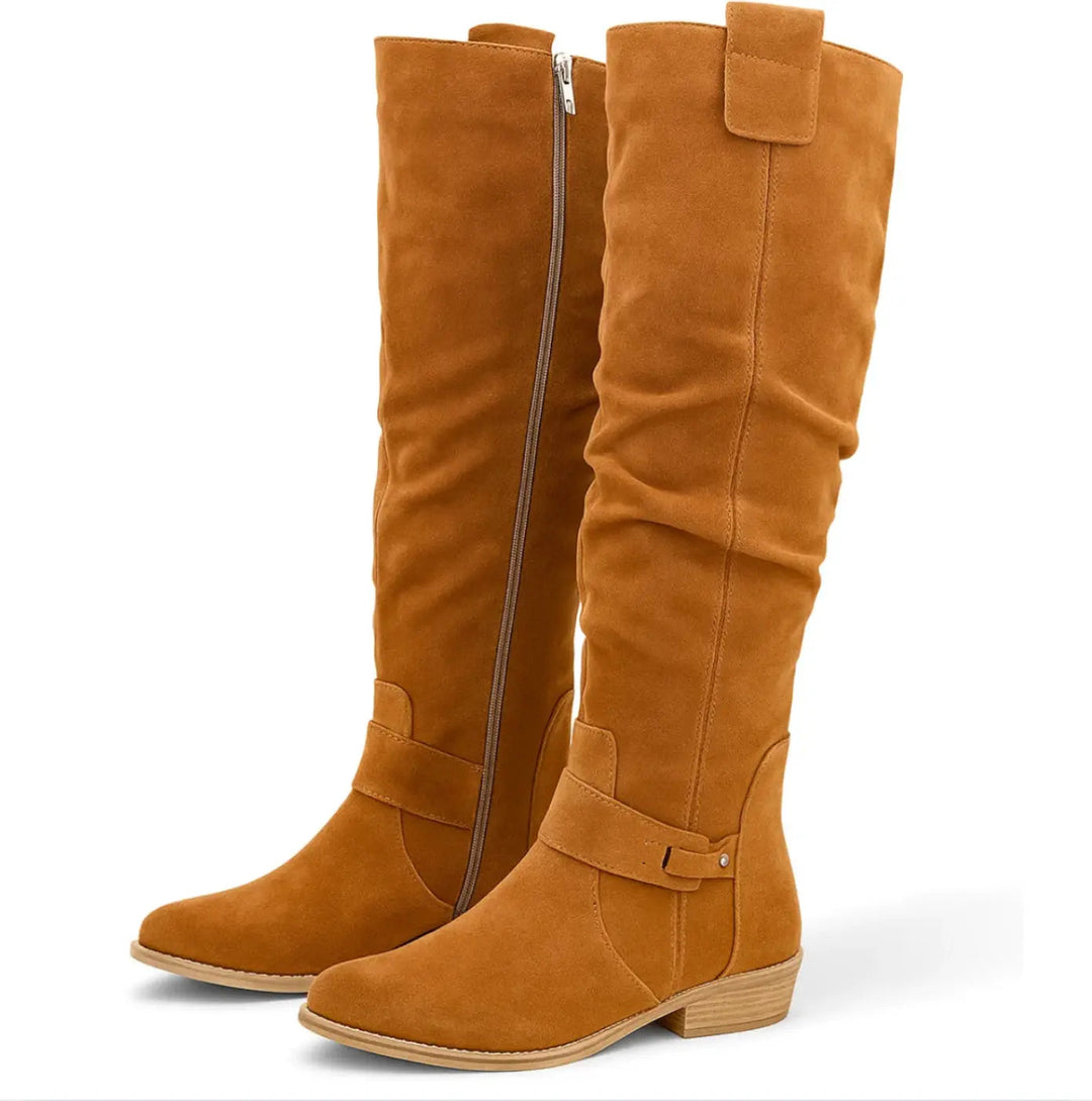 BelleVie – Elegant Suede Boots