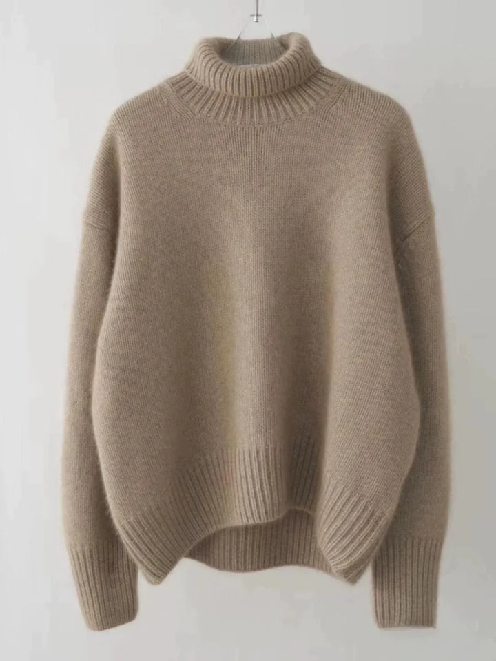 Zoey - Suéter Oversized con Cuello Alto
