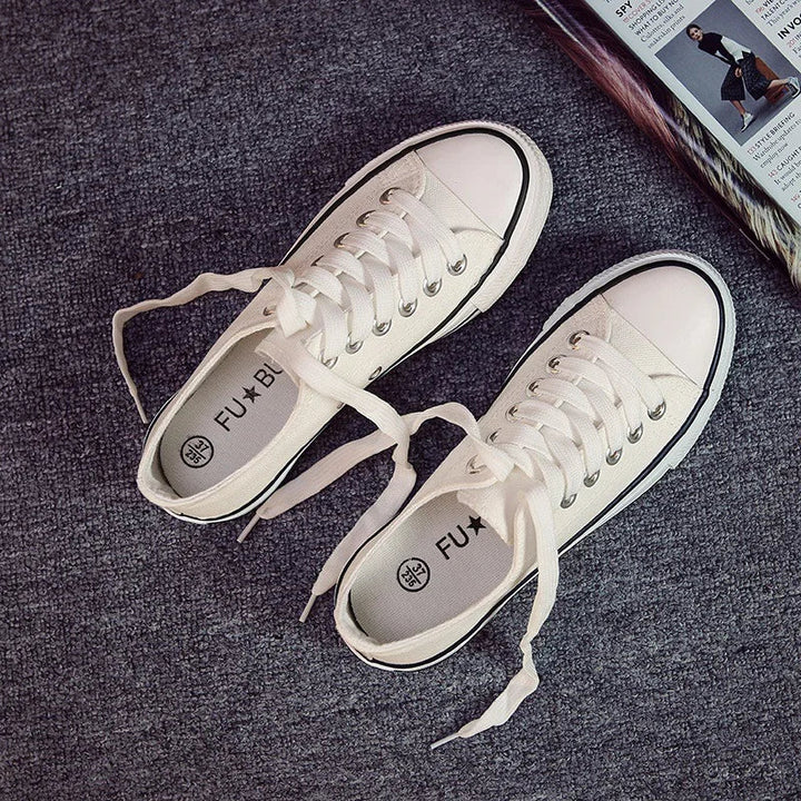 Imogen Classic Canvas Shoes Vintage Modern Comfort