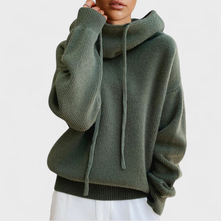 Charlotte - Suéter de cuello alto en lana merino