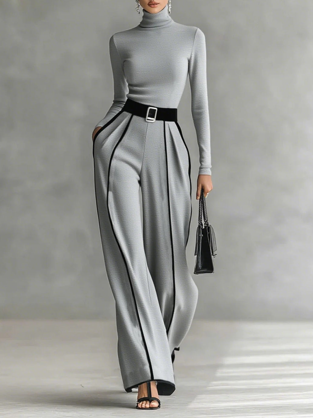Carmen | Elegant set with contrast detail