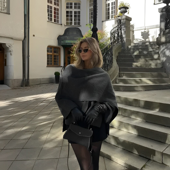 KALEIDE™ | ELEGANT QUALITY FABRIC COAT