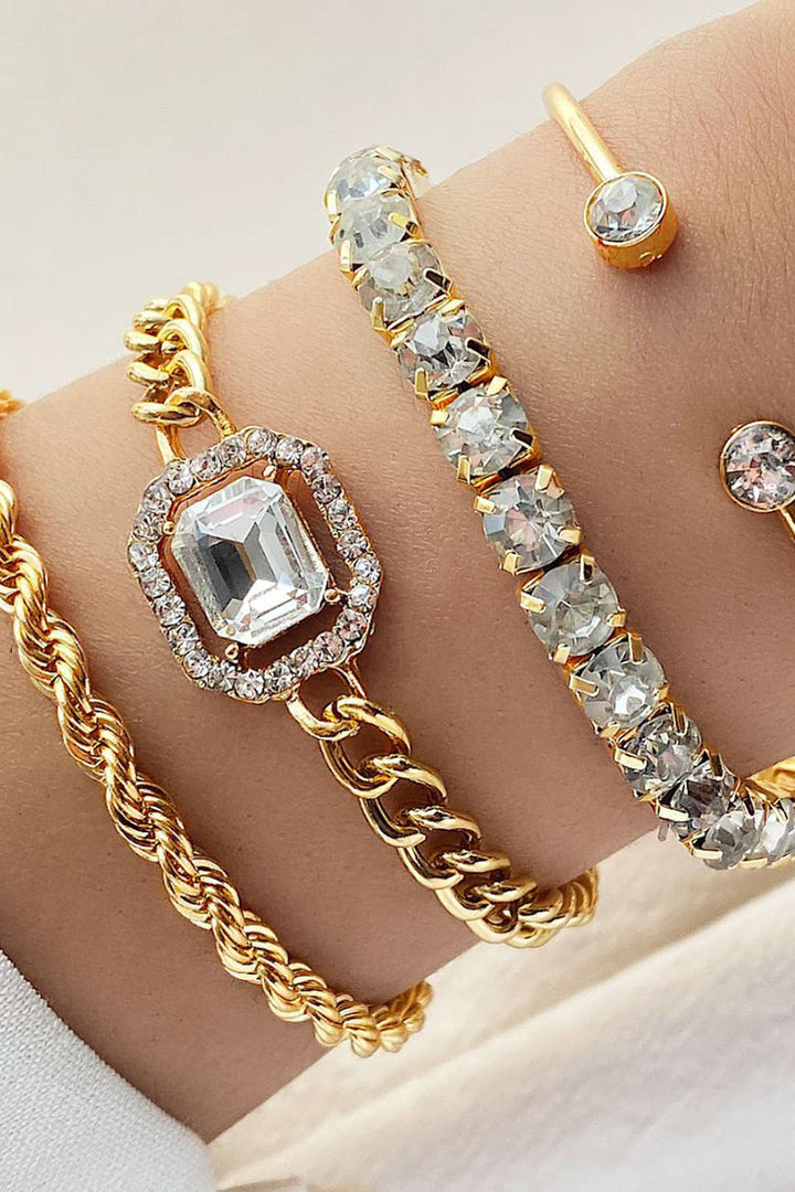 Studded Bracelet Set