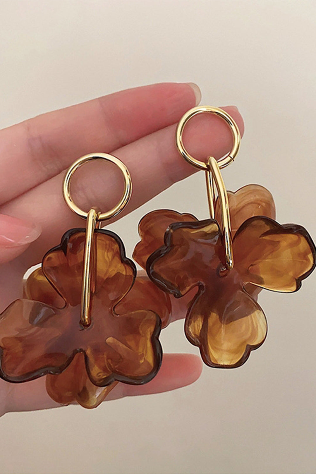 Flower Drop Earrings