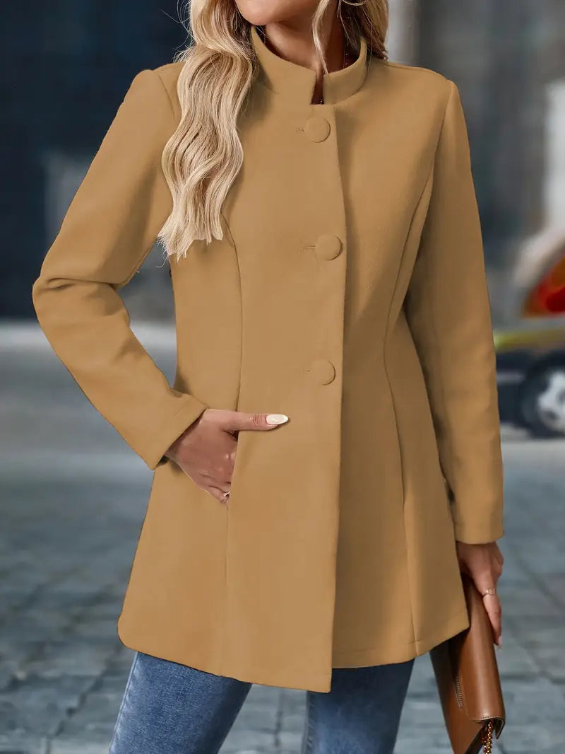 Sofia | Women's Winter Coat with Buttons