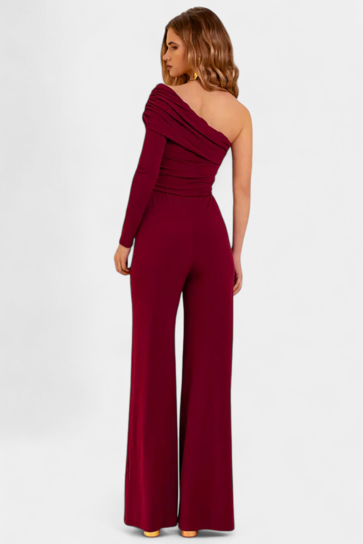Noalla Elegant One-Shoulder Jumpsuit