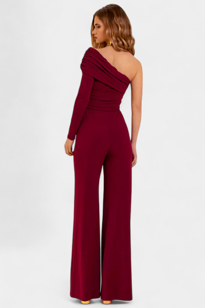 Noalla Elegant One-Shoulder Jumpsuit