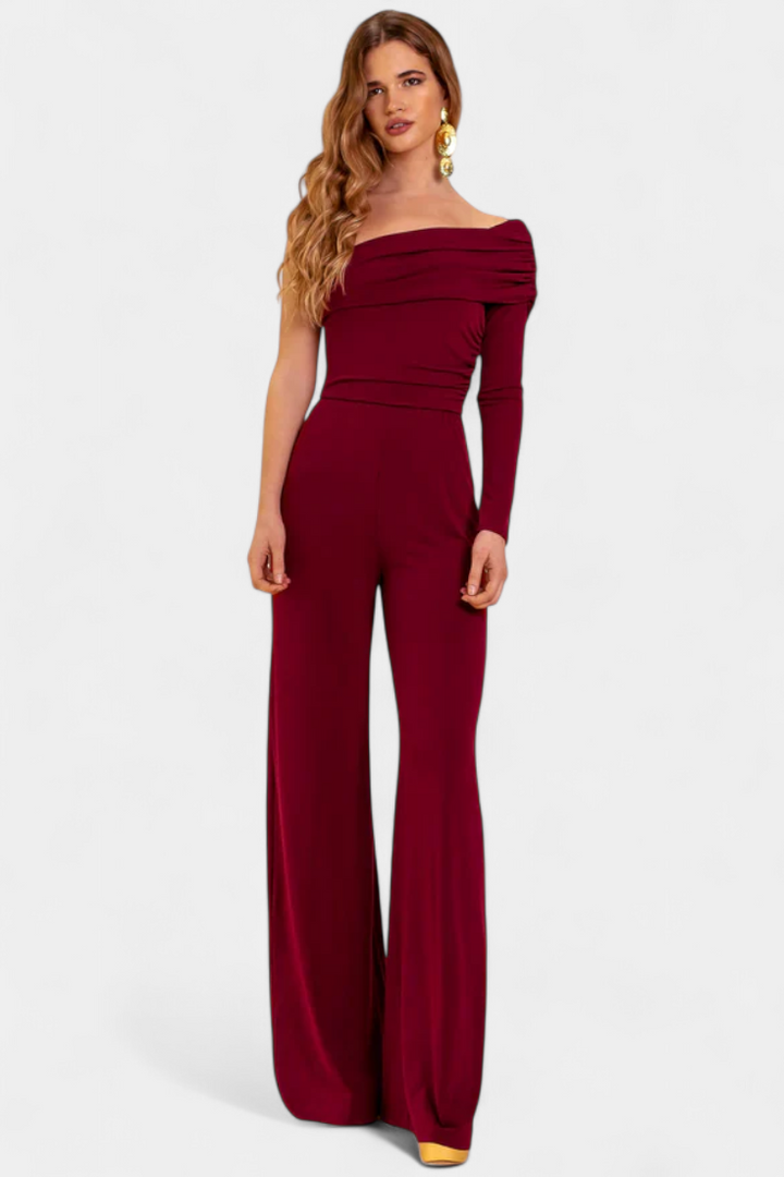 Noalla Elegant One-Shoulder Jumpsuit