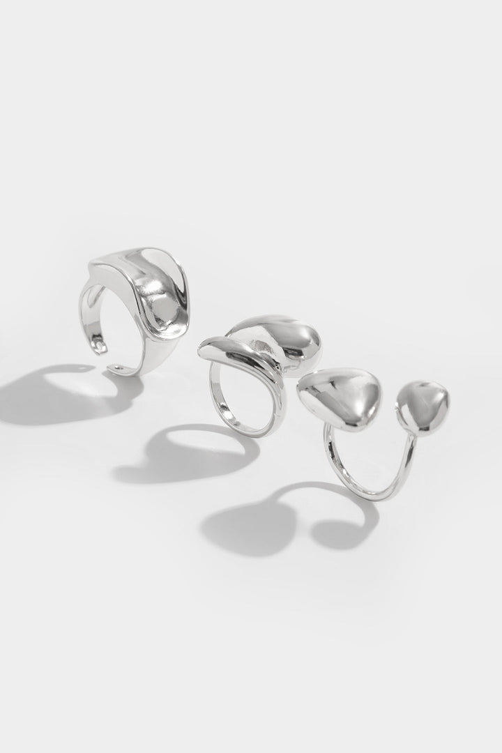Irregular Metal Rings