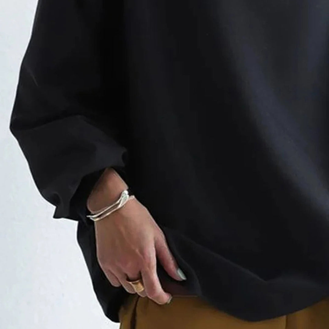 Clara - Jersey Oversize Negro