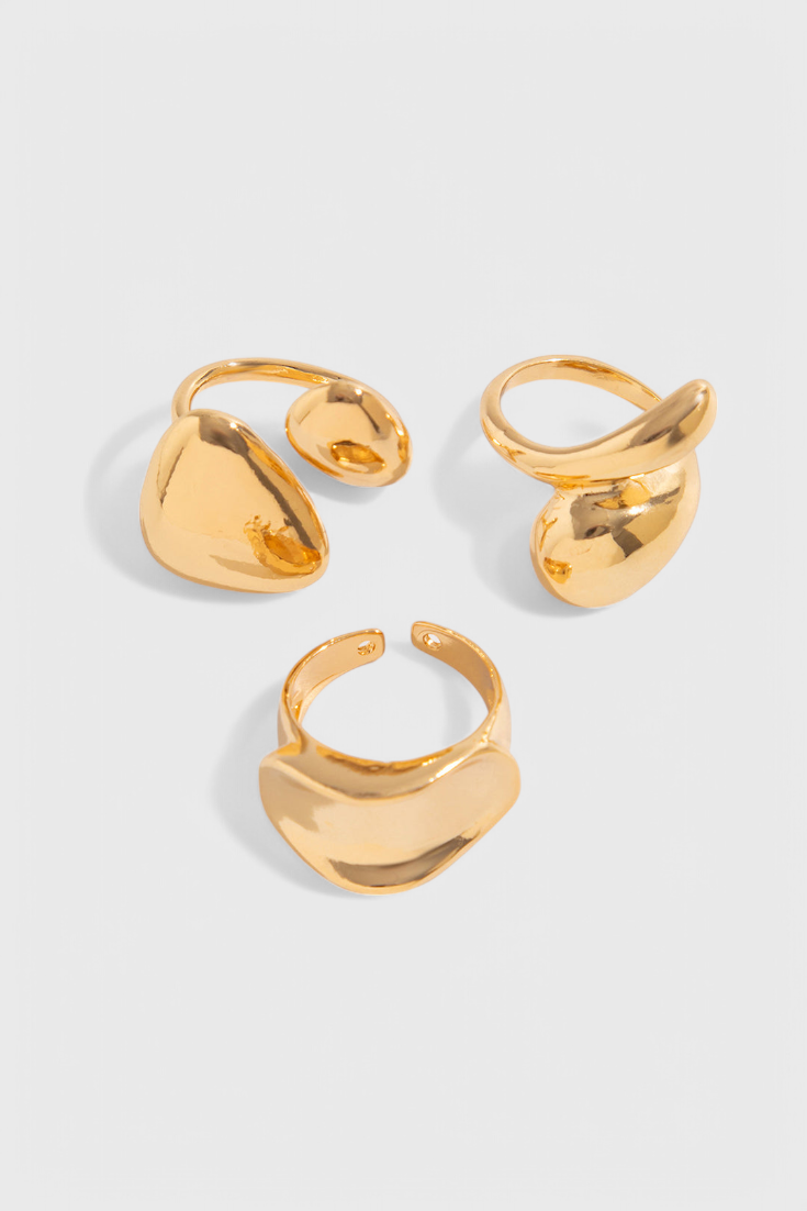 Irregular Metal Rings