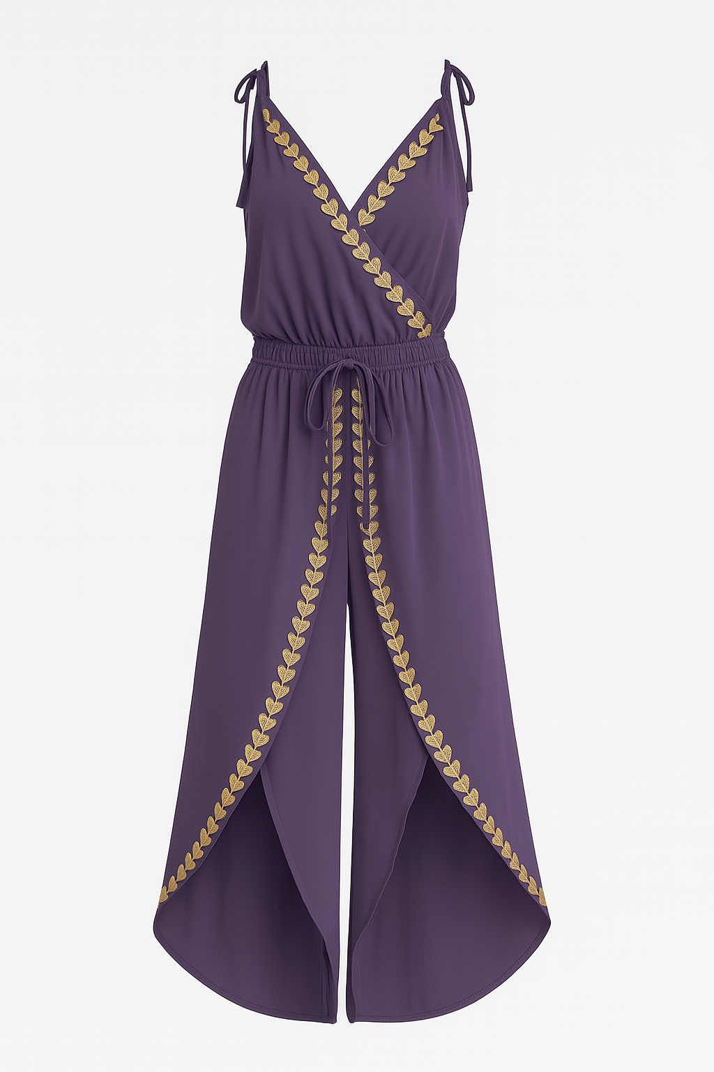 Donatila Mono Unique with Golden Details and Open Leg