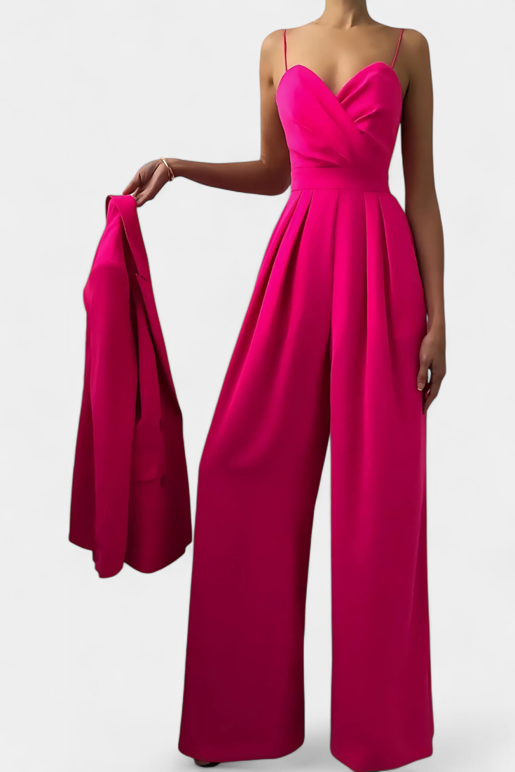 Romily Mono Sexy with Straps and Wide Leg Elegant