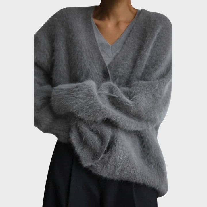 Daniela | Cardigan de Mezcla de Cachemira Suave
